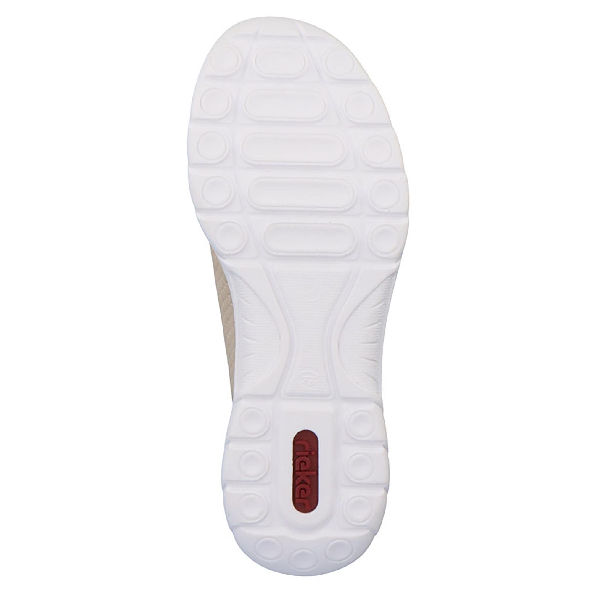 Кроссовки женские весенние Rieker р. 37 Бежевый (089323-37) - фото 5