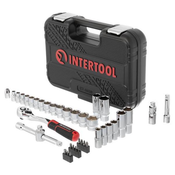 Intertool Набор инструментов 3/8", 39ед., Cr-V STORM INTERTOOL ET-8039 - фото 3