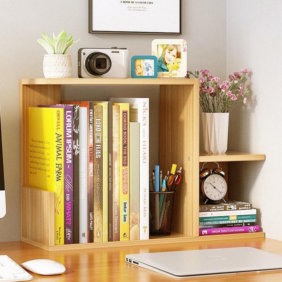 Полка книжная настольная из дерева Рокалион Карри (КПА-021503)