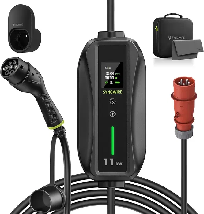 Зарядний пристрій для електромобілів Syncwire EV Portable Charger 11 кВт (31627295)