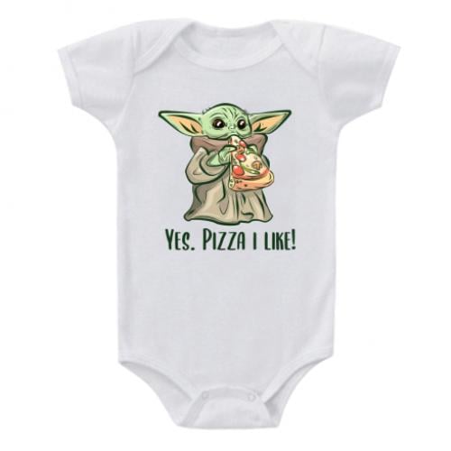 Бодик детский Yoda and pizza (4121156-1-105032-74)