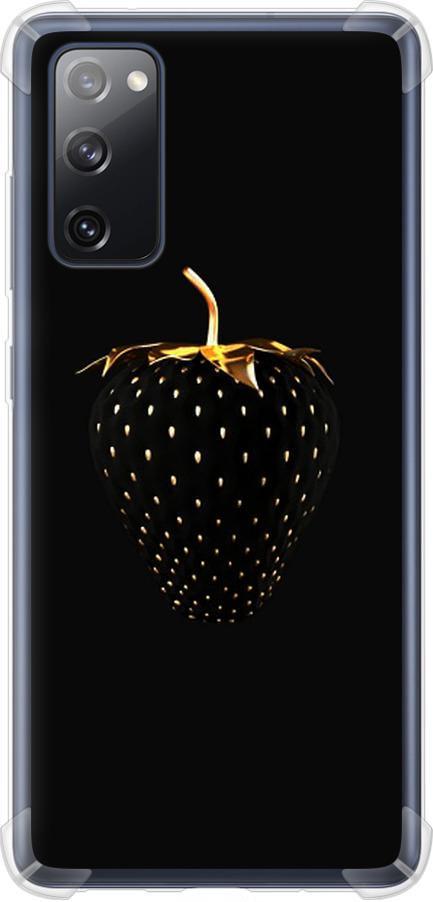 Чехол на Samsung Galaxy S20 FE G780F Черная клубника (3585sp-2075-42517)
