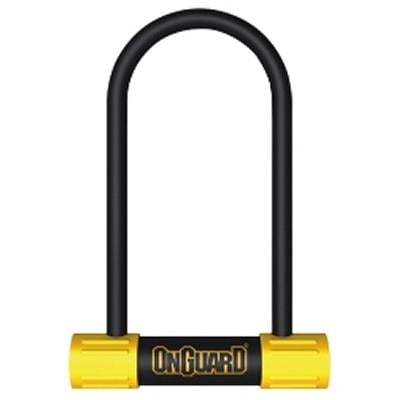 Замок U-образный Onguard BULLDOG Medium размер скобы 90х175 мм/13 мм поворотное крепление на раму 4 ключа/1 с подсветкой