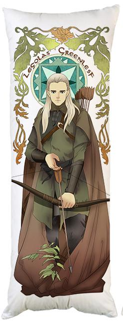 Подушка дакімакура Леголас Володар кілець декоративна ростова для обіймання 50x150 см (1834009119)