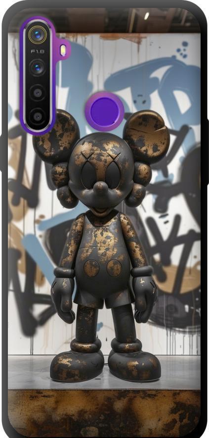 Чехол на Realme 6i Bronze kaws v2 (6098b-2059-42517)