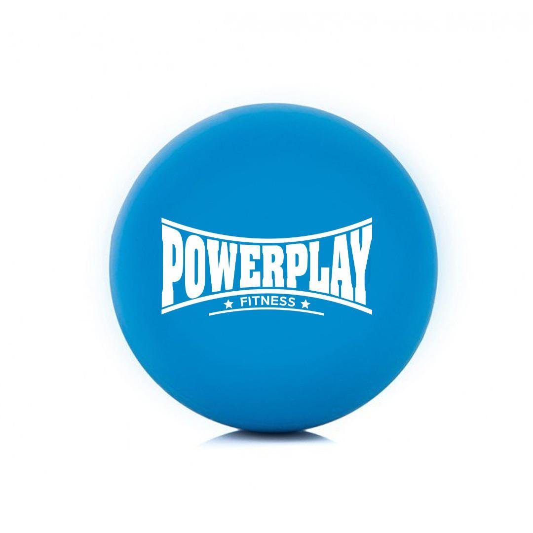 Массажный силиконовый мяч PowerPlay PP-4354 Silicone Lacrosse Ball 6,3 см Синий (A-013250)