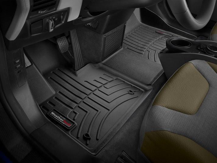 Килимки автомобільні передні лайнери WeatherTech 445691 BMW i3 2013 Чорний (1185135452)