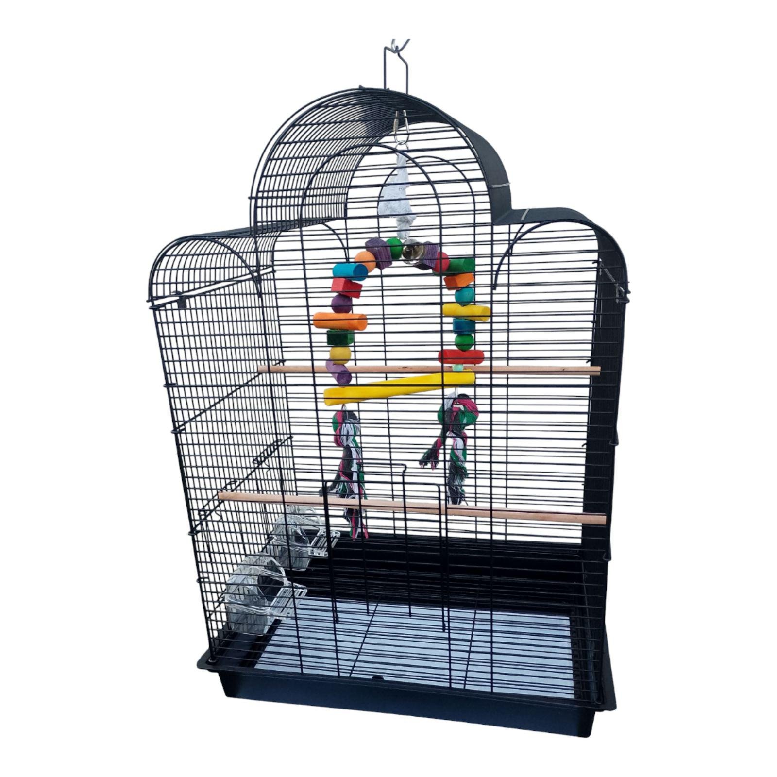 Клітка для малих та середніх птахів 47х36х68 см (610В) Клітка для малих та середніх птахів 47х36х68 см (610В)