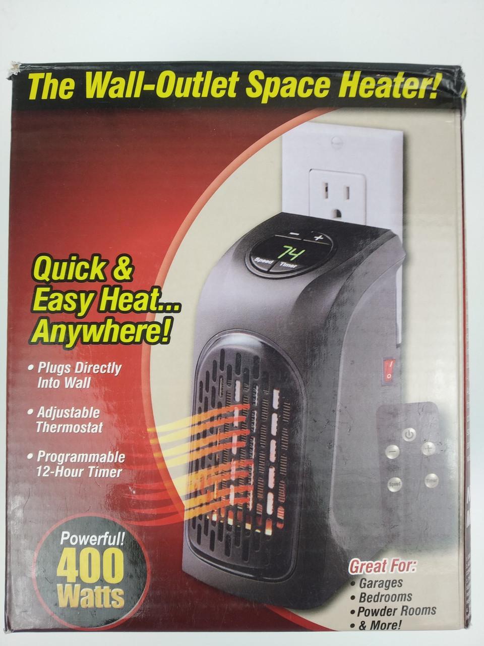 Обігрівач Rovus Handy Heater 400 Вт з дистанційним пультом управління - фото 6