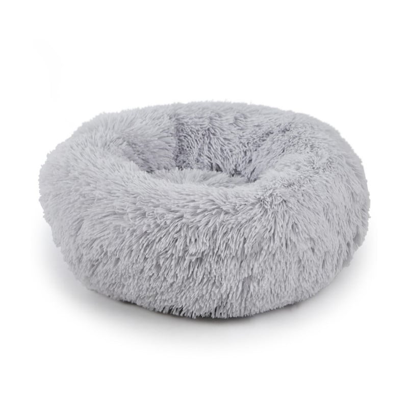 Подушка-лежак Taotaopets 552201 S для котов и собак круглый Grey