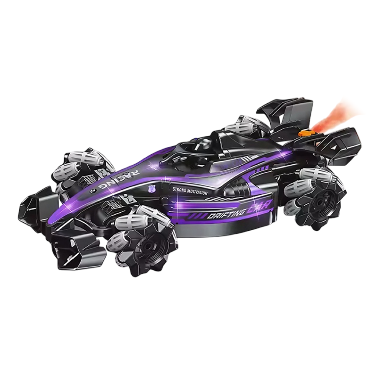 Машинка на пульте управления для детей вращения 360 градусов Фиолетовый