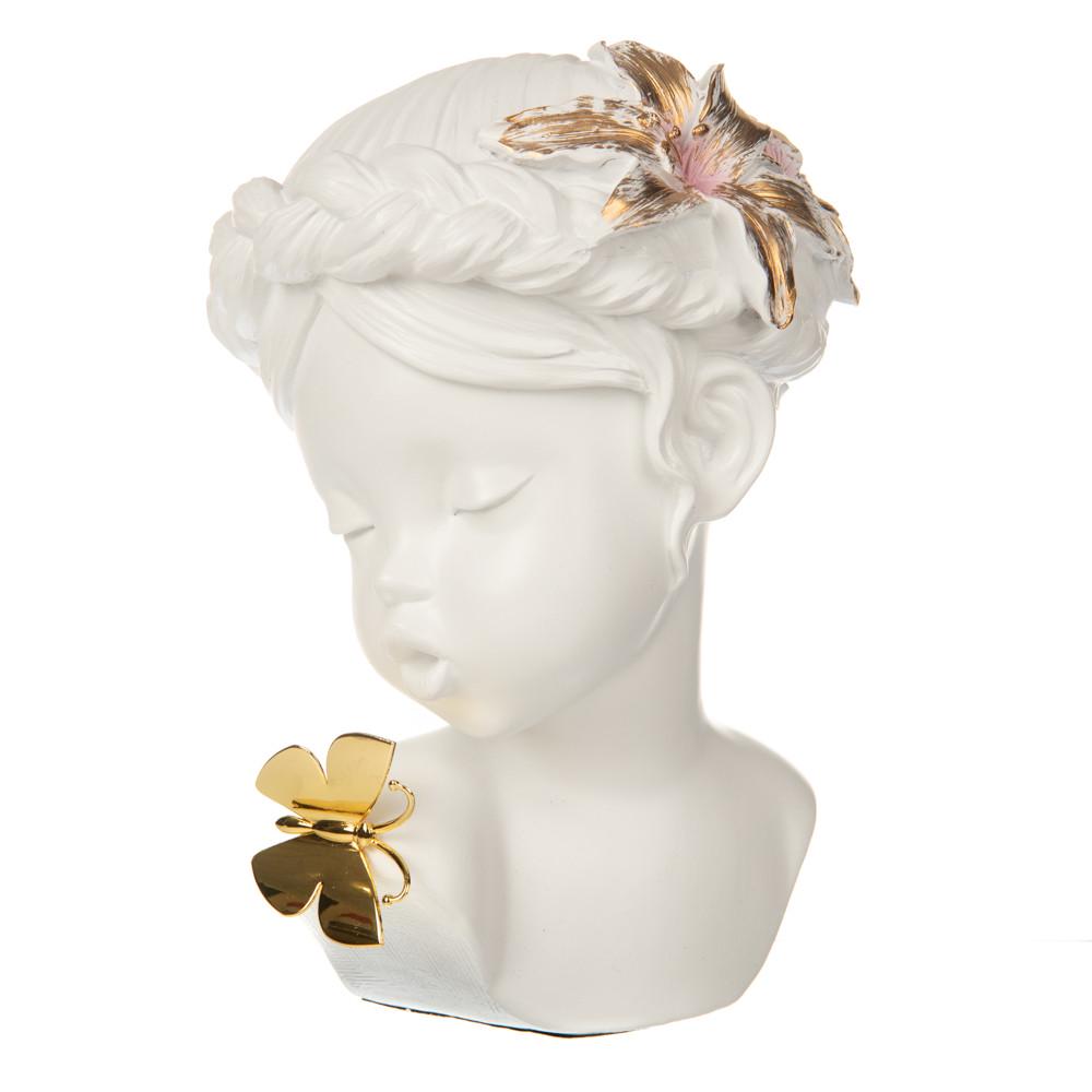 Статуетка Bono Ivoryflower 17х17х25 см кераміка Білий (8700-010)