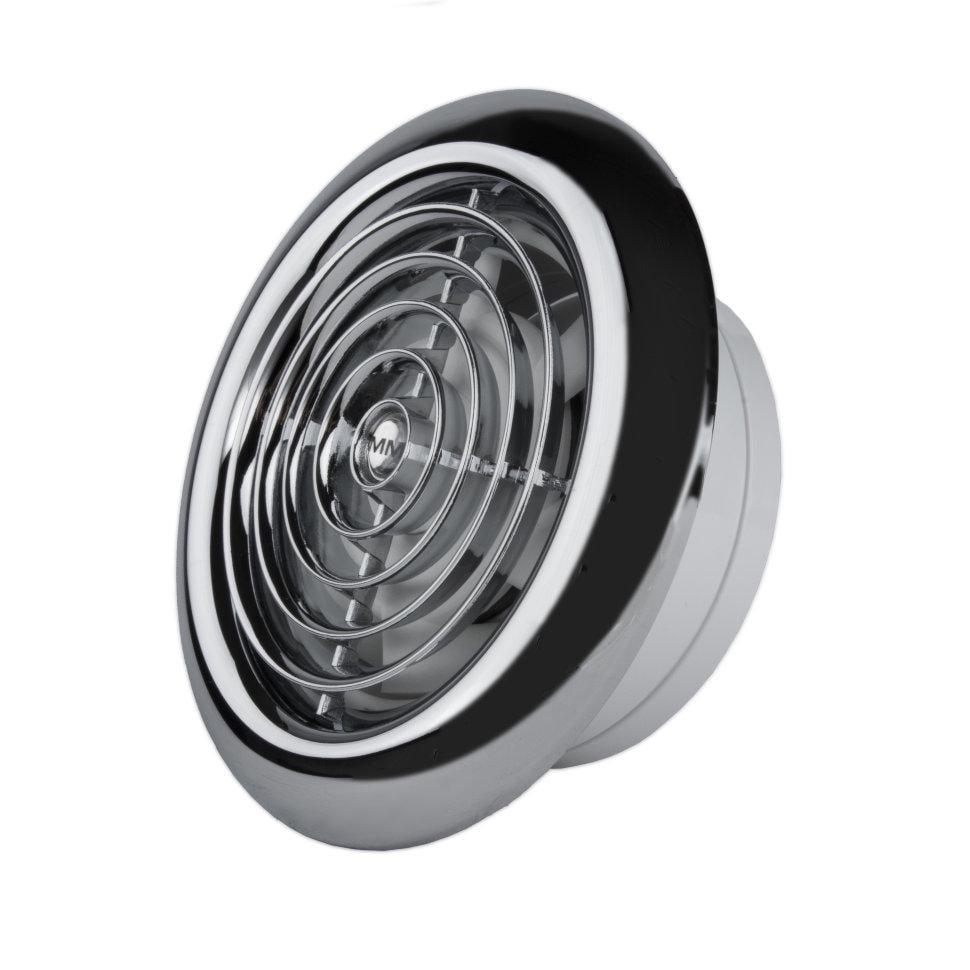 ᐉ Вентилятор надтонкий витяжний MMotors JSC ММ 100 зі зворотним