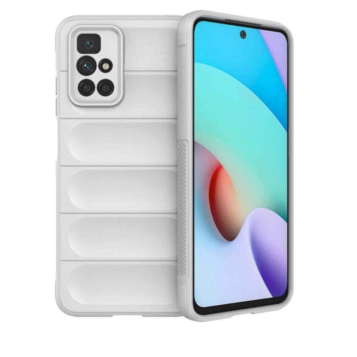 Противоударный чехол для Xiaomi Redmi 10 4G Cosmic Magic Shield / White