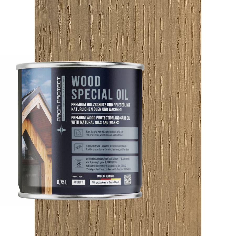 Масло для террас ProfiProtect Wood Special Oil с воском 0,75 л Mango-eiche (20756575)