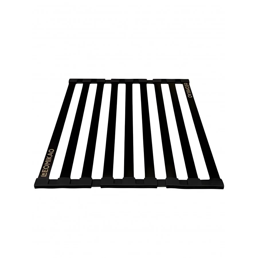 Килимок складаний LEOMIKAO STEEL BAMBOO GM PVD воронена сталь (260309)