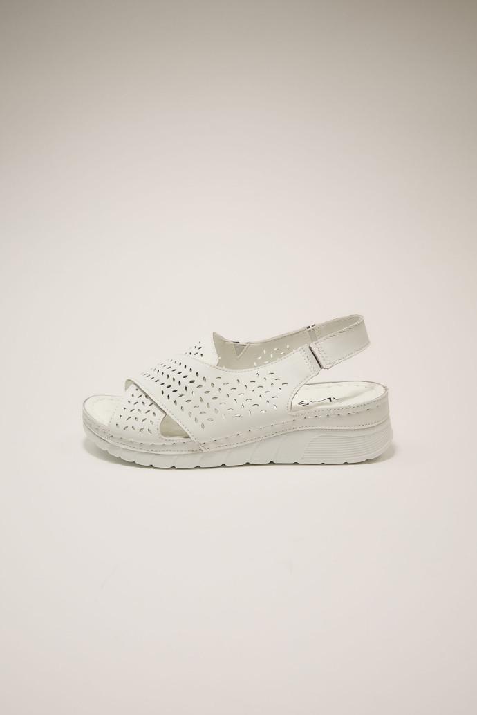 Босоножки женские ALLSY кожаные р. 41 Белый (195325) - фото 3 Босоножки женские ALLSY кожаные р. 41 Белый (195325) - фото 3