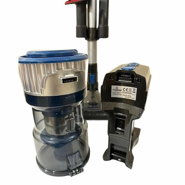 Пилосос вертикальний акумуляторний Crownberg СВ-674 з контейнером 0,5 л 2500 Вт Чорний/Синій (2732759986) - фото 3 Пилосос вертикальний акумуляторний Crownberg СВ-674 з контейнером 0,5 л 2500 Вт Чорний/Синій (2732759986) - фото 3