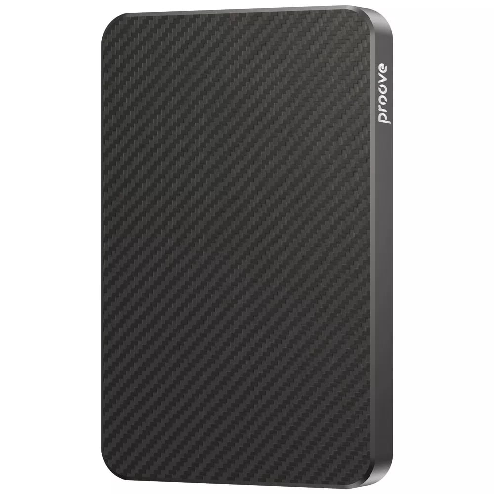Повербанк Proove Carbon Slim 20W 5000 mAh Black (PBCS20010001)