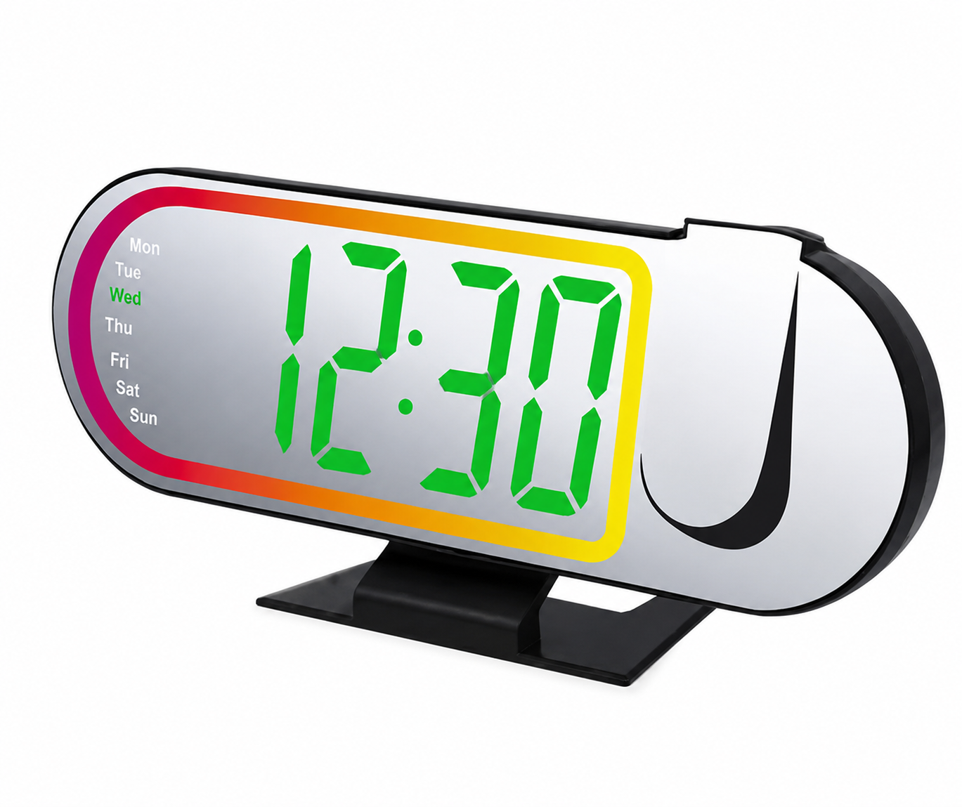 Часы электронные с RGB подсветкой/проектором и функцией ночника (RG-2200)