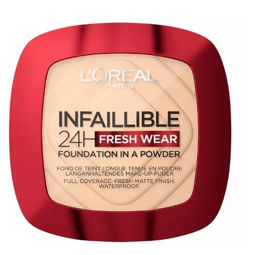 Пудра для лица компактная L'Oreal Paris Infaillible Fresh Wear 140 golden beige 9 г (2862268093)