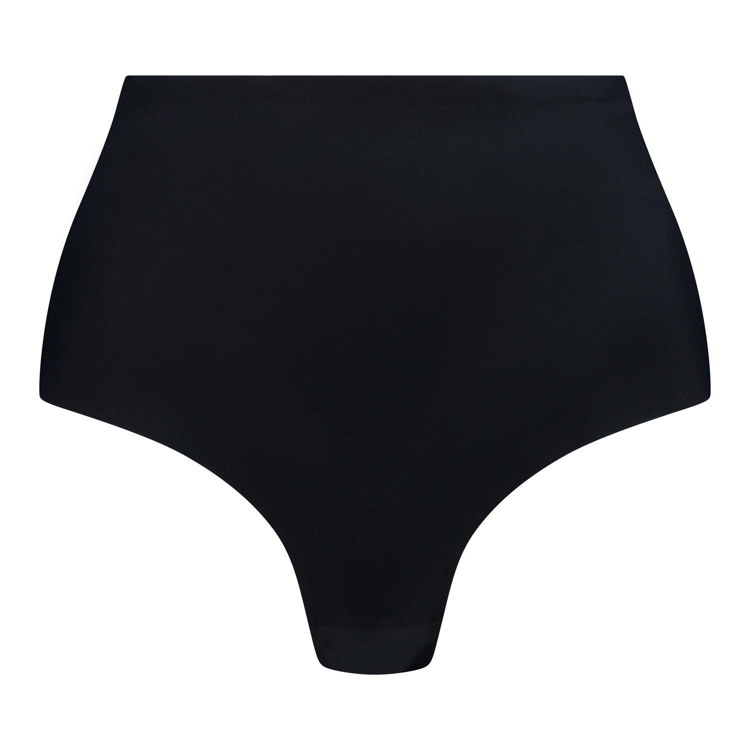Труси стрінги з високою посадкою Bye Bra S Чорний (2430-чорн)