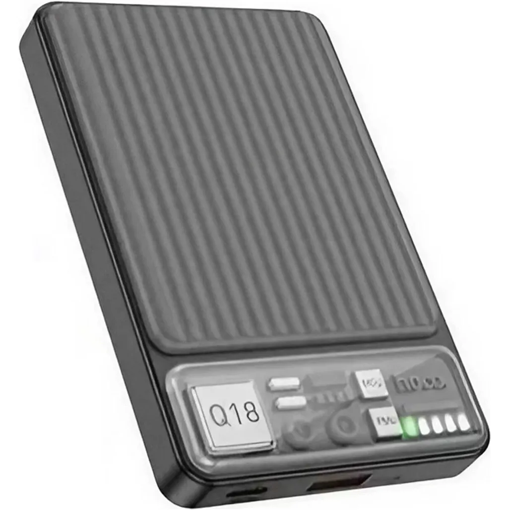 Внешний аккумулятор Hoco Q18 Tourer MagSafe 10000 mAh 22,5W Black (605182) Внешний аккумулятор Hoco Q18 Tourer MagSafe 10000 mAh 22,5W Black (605182)
