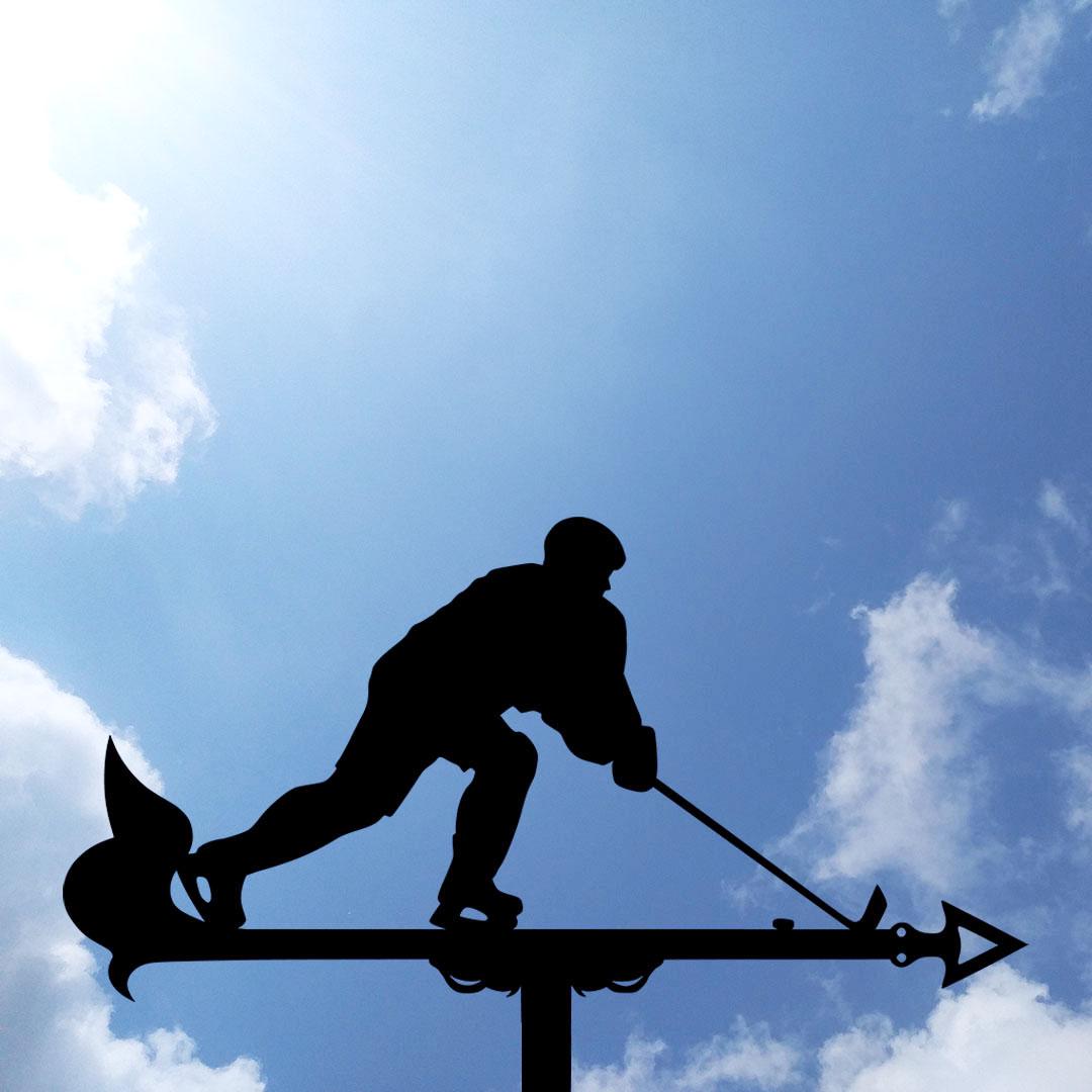 Флюгер на дом Хоккеист (27642152)