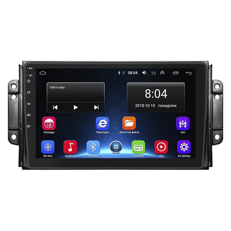 Магнитола штатная Lesko для Chery Tiggo 2 I 2016-2020 9" 2/32Gb Wi-Fi GPS Base