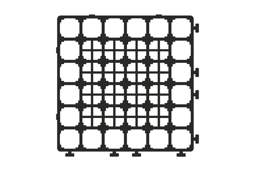 Георешетка для автостоянок и дорог Inovgreen EL40 HL40 39x39x4 cм (2811806716)
