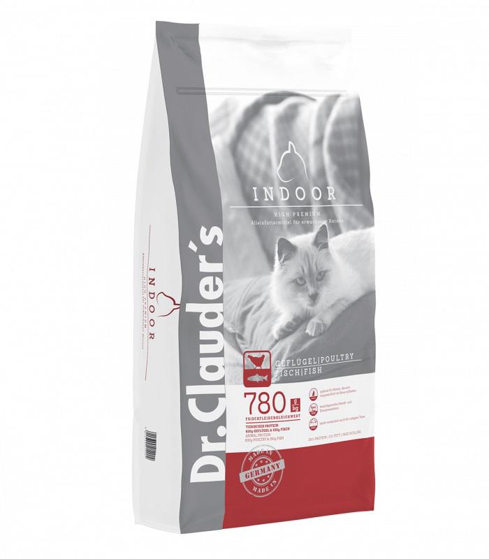 Корм сухой для кошек Dr.Clauder's High Premium Cat Indoor Poultry Fish 10 кг (24390090)