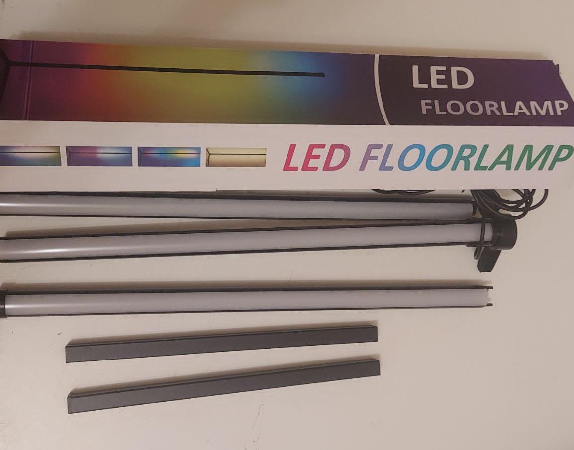 Лампа-торшер напольна LED FLORLAMP світлодіодна 1,4 м RGB кутова з регульованою яскравістю (23647972) - фото 5 Лампа-торшер напольна LED FLORLAMP світлодіодна 1,4 м RGB кутова з регульованою яскравістю (23647972) - фото 5