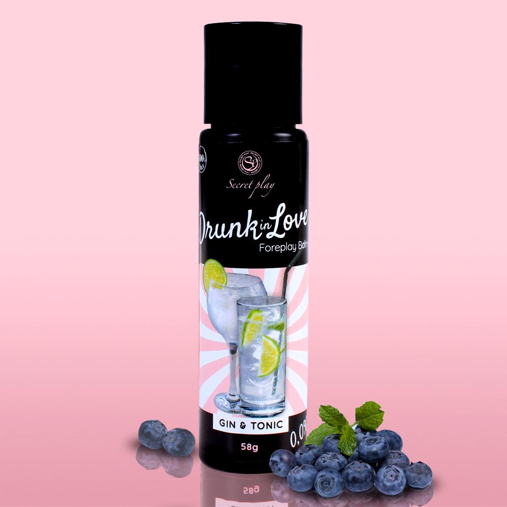 Вкусовой лубрикант Secret Play Gin & Tonic Balm Drunk In Love 60 мл - фото 4