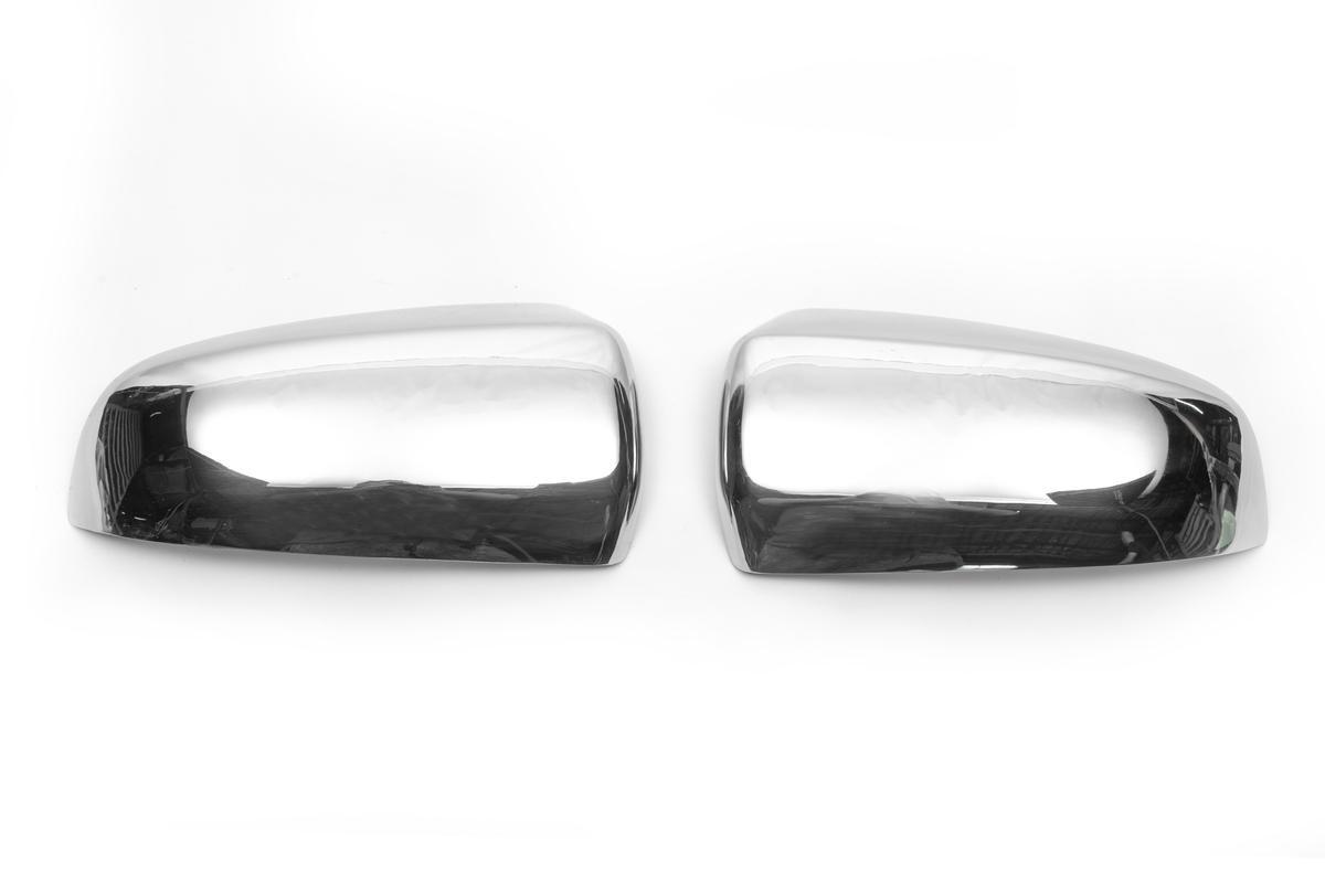 Накладки на зеркала Libao для BMW X5 E-70 2007-2013 нержавеющая сталь 89339