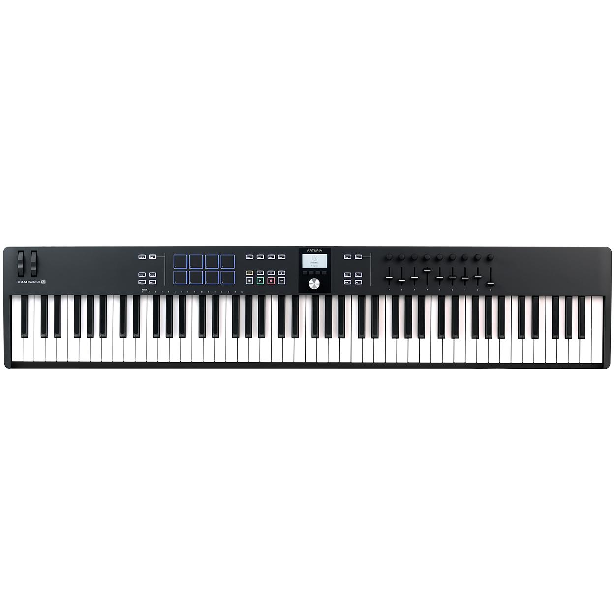 MIDI-клавиатура Arturia KeyLab Essential 88 mk3 Черный (64543)