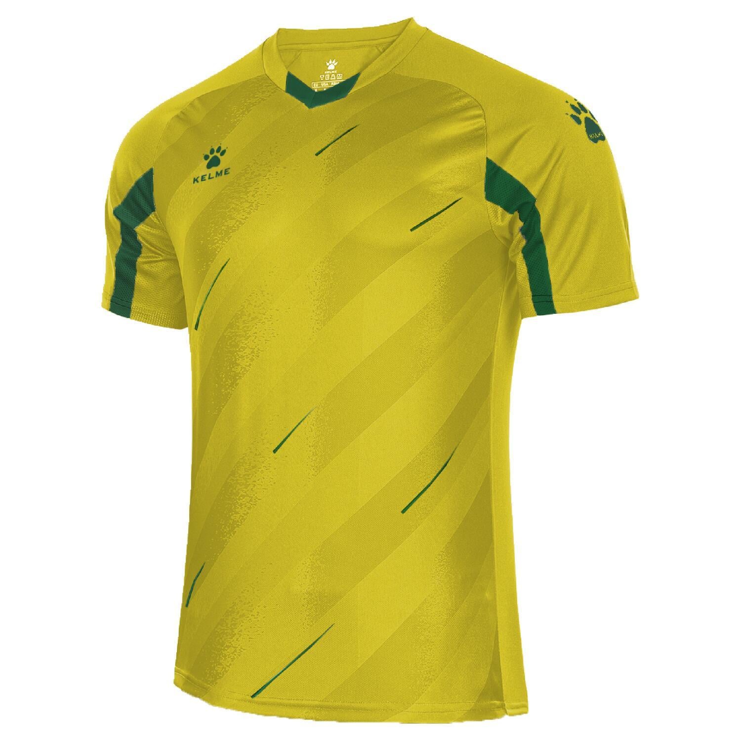 Футболка футбольная Kelme INTER M Желто-зеленый (7451TX1344.9716)