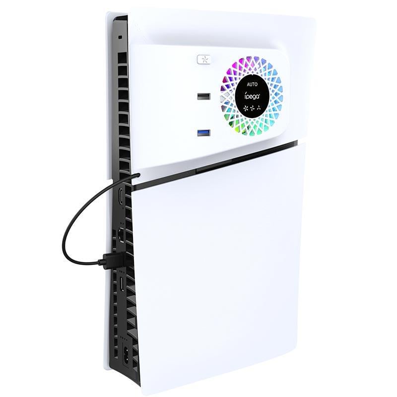 Воздушное охлаждение Ipega cooling fan для PS5 Slim PG-P5S019 USB2.0/3.0/RGB Воздушное охлаждение Ipega cooling fan для PS5 Slim PG-P5S019 USB2.0/3.0/RGB
