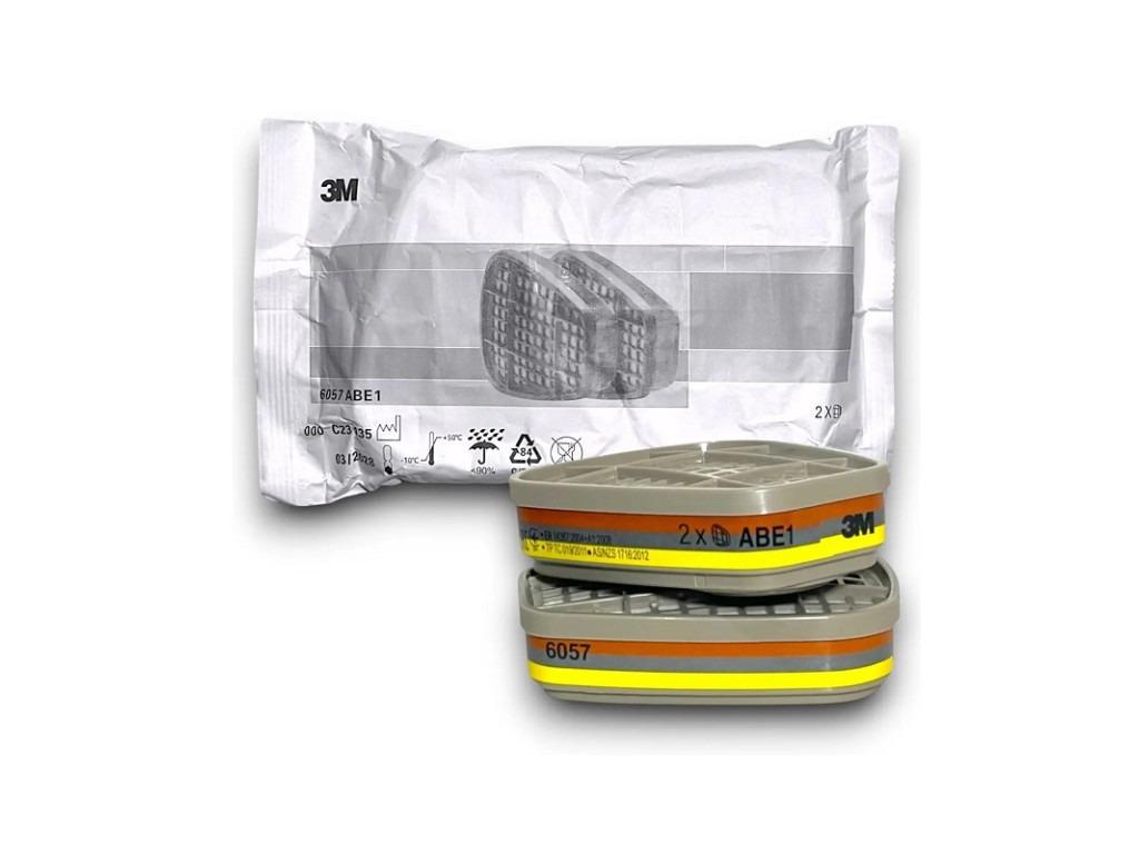 Фильтр 3M 6057 для респираторов 6000/7000 и полнолицевых масок/защита ABE1 - фото 5 Фильтр 3M 6057 для респираторов 6000/7000 и полнолицевых масок/защита ABE1 - фото 5