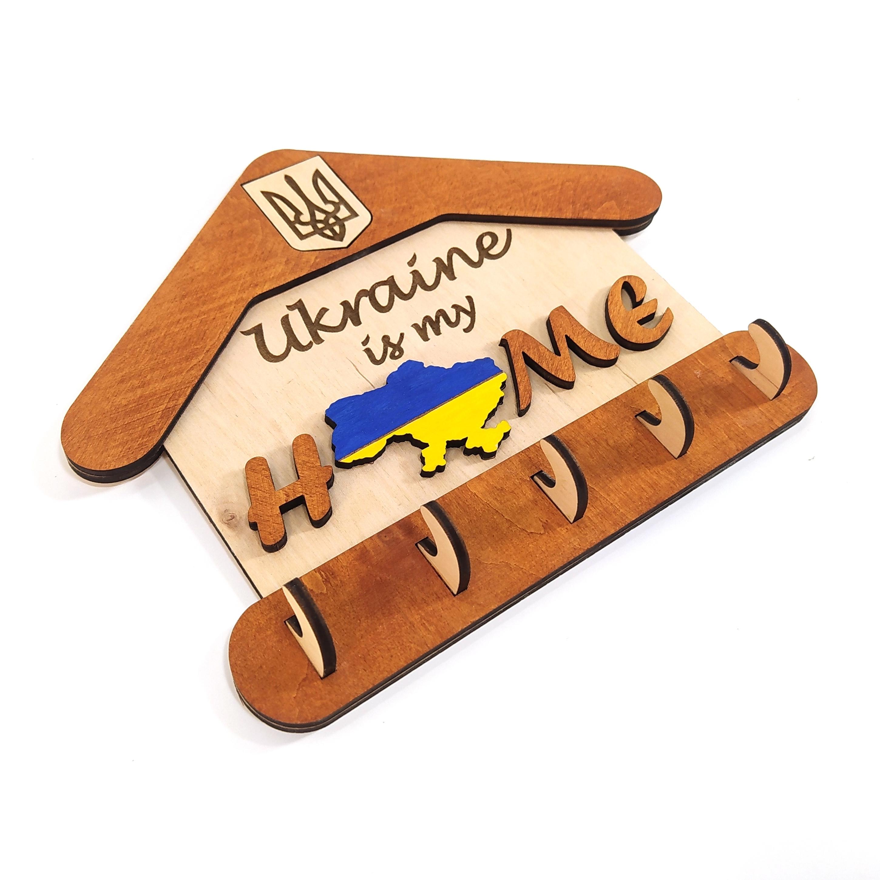 Ключница Майстерня містера Томаса Ukrain is my HOME Герб 20x16,5 см - фото 4