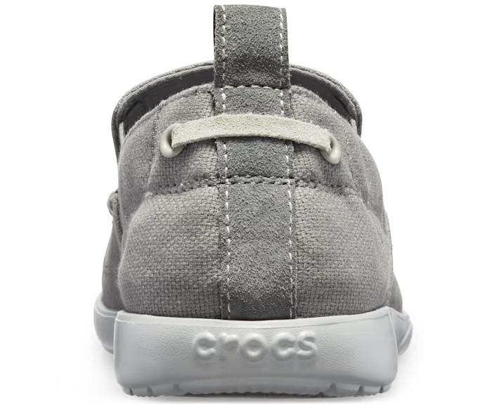 Слипоны Crocs Walu р. M11/EUR 45-46 Slate Grey/Light grey (8568129) - фото 5