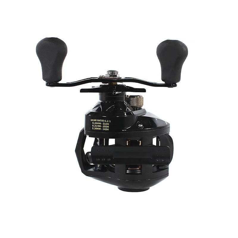 Катушка мультипликаторная рыболовная Yumoshi GBK 201 Left Black/Brown - фото 6 Катушка мультипликаторная рыболовная Yumoshi GBK 201 Left Black/Brown - фото 6