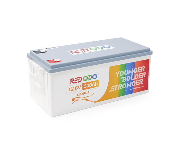 Батарея акумуляторна Redodo 12,8 V/300 Ah/3840 Wh BMS 200A