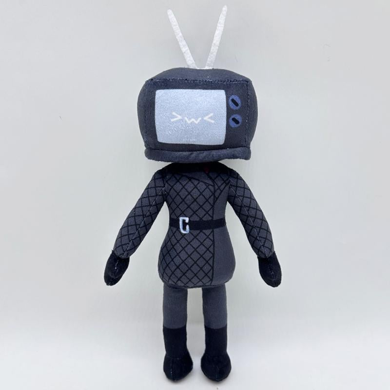 Мягкая игрушка детская Skibidi Toilet ТВ-Вумен с антеннами (арт EPC12484M)