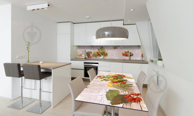 Наклейка виниловая на стол Zatarga «Осенние Ягоды» 650х1200 мм Z180823/1st