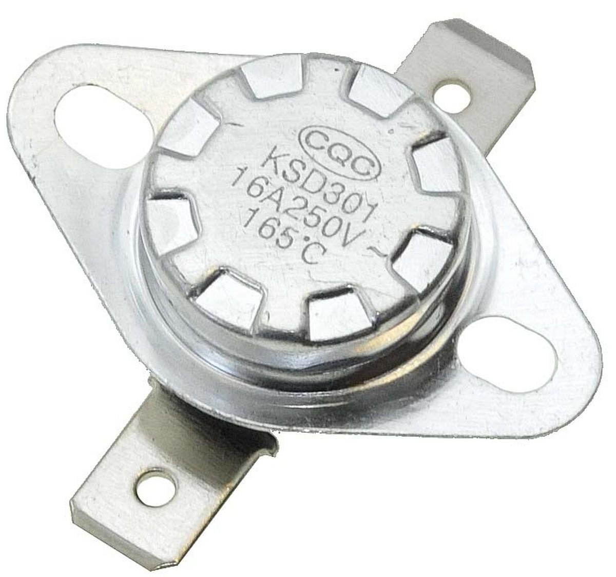 Термореле для утюгов и обогревателей KSD 301 165хC 16A 250V (tr046) Термореле для утюгов и обогревателей KSD 301 165хC 16A 250V (tr046)