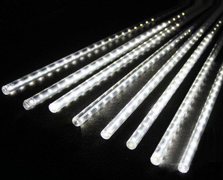 Гирлянда Сосульки 8 шт. 50 см Белый