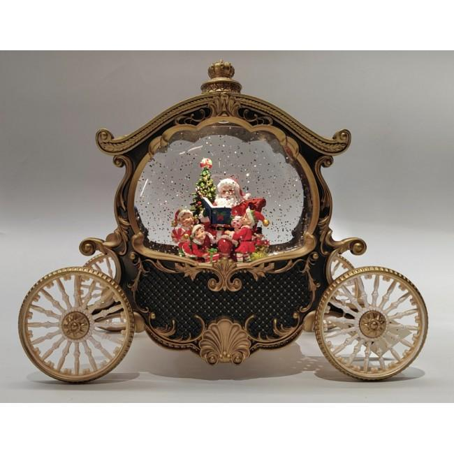 Ночник-светильник XMAS WDL B LED праздничная карета Коричневый (GR-05005) Ночник-светильник XMAS WDL B LED праздничная карета Коричневый (GR-05005)