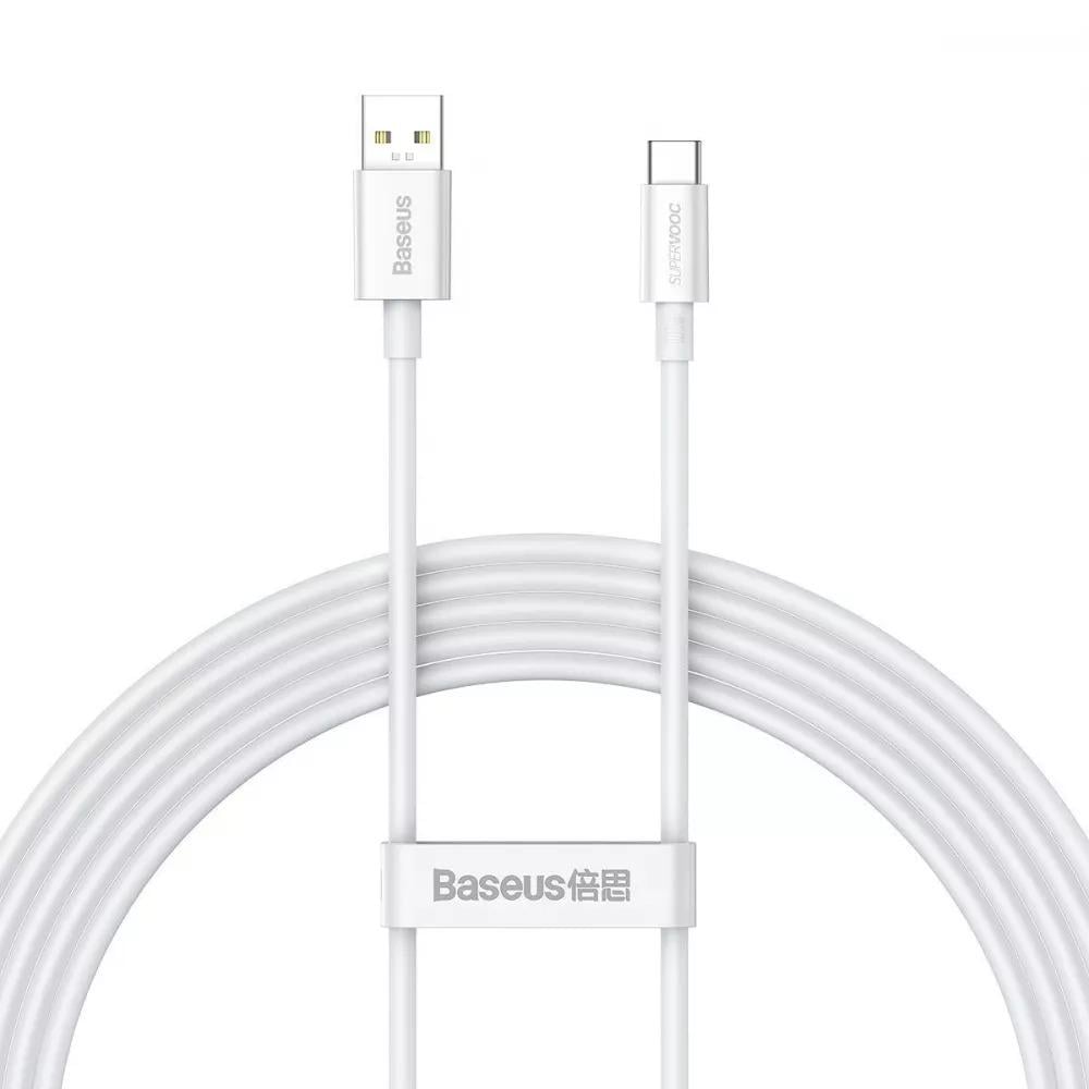 Кабель BASEUS Superior Series SUPERVOOC Fast Charging Data Type-C 65W 1 м White