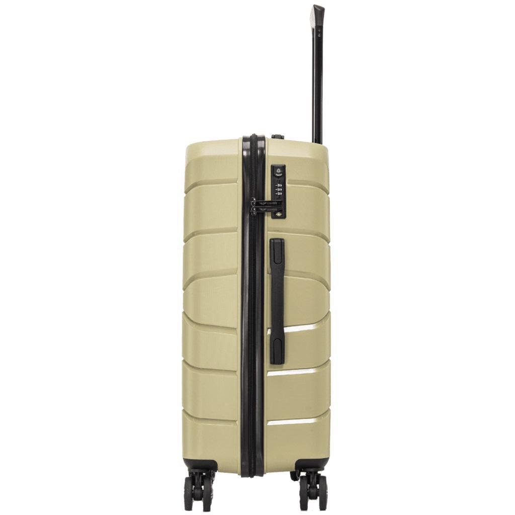 Чемодан полипропиленовый Wings PP06 маленький Шампань (Wp00557) - фото 2