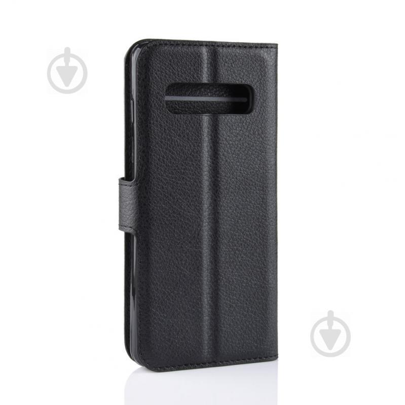 Чехол-книжка Litchie Wallet для Samsung Galaxy S10 5G Black (hub_dDfk31374) - фото 5